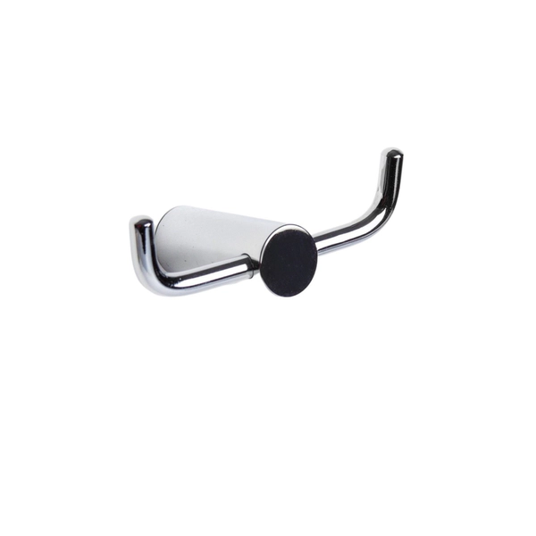 Percha doble Ottone Net cromo 5015.1