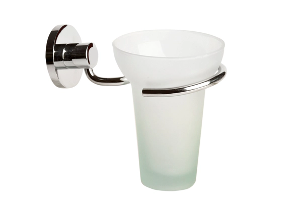 Accesorio de baño Ottone Portavaso Basic cromo