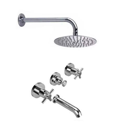 Griferia de ducha Hidromet Triumph II Duchon Red c/t G8913