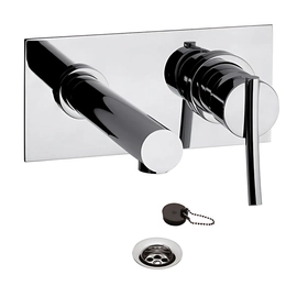 Grifería de lavatorio FV libby monocomando de pared 0206/39-CR