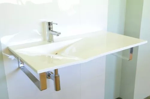 Mesada Cree 90x48 Joy 1 agujero blanca