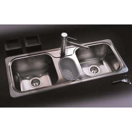 Bacha de cocina Triple Johnson Hydra J107A