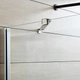 Mampara Ferrum 190x70 alta fija transparente KHI-MP-022-CR