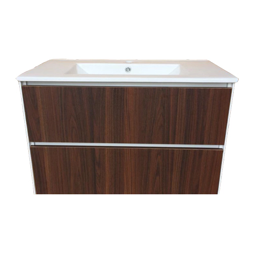 Mueble Vanitory Capri 82 Cm Minda Para Colgar Con Mesada LCC080