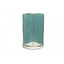 Box de ducha Versailles Semi Circular de Cristal 8608-BT