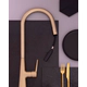 Griferia de cocina Ultragrif Monoc Amber Gold Rush UGA203G01
