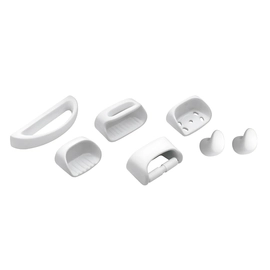 Accesorios de baño Ferrum fix juego de 7 piezas AFX-JG-010-BL