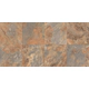 Porcelanato Cerro negro 61x61 Oxido oscuro s/rectifl