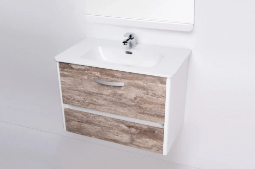 Vanitory Shape 60 Mesada Bacha Loza Incluída 1 agujero