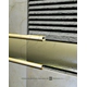 Listel Moldumet Curvo Aluminio Dorado mate AURD70