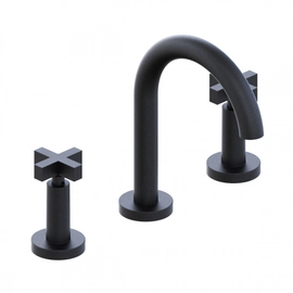 Griferia de lavatorio Hidromet Look cruz black