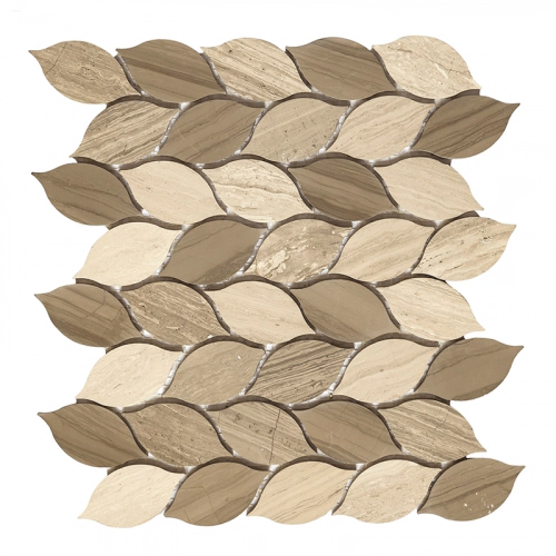 REVESTIMIENTO MALLA DE MARMOL NATURAL FOGLIE PATAGONIA