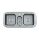 Bacha de cocina Mi Pileta Triple encastrable 463E