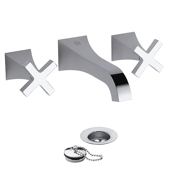 Grifería de lavatorio FV urbano cromo de pare 0203/H3-CR