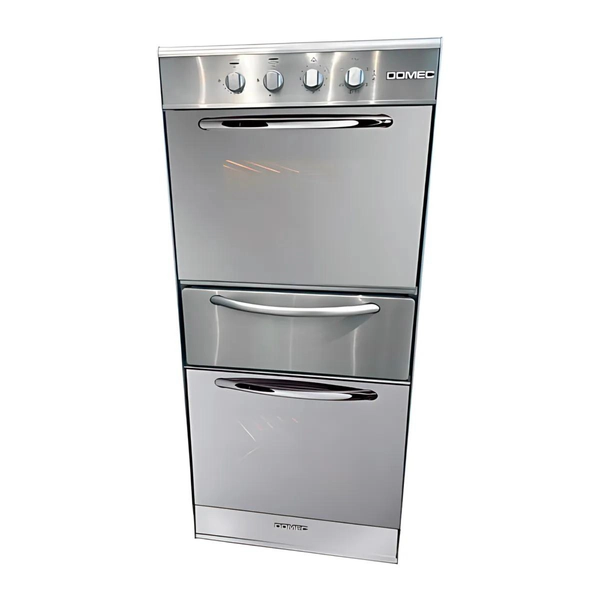 Horno doble Domec c/visor. grill.Parrilla HXCLW