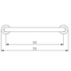 Accesorio de Baño Robinet Agarrader de 30 cm