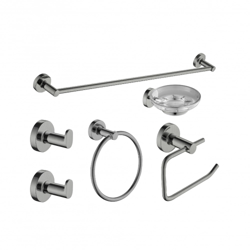 Accesorio de baño Sensus Piazza 6 Piezas 73229 Cr