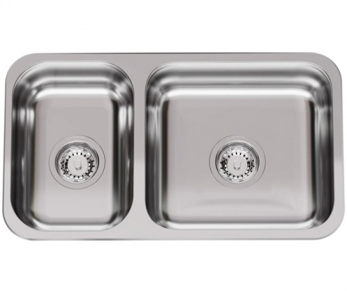 Bacha de cocina doble Johnson R37/18