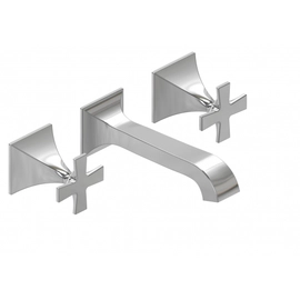 Griferia de lavatorio pared Hidromet New Castle cr