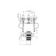 Griferia Novum lavatorio shoreline fr207/k2-cr