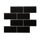 Misiones 30x30 malla subway negro (x un) 6v6014