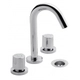 Griferia Baño Completa Fv Radal Lavatorio+Ducha 2 Ll. Bidet