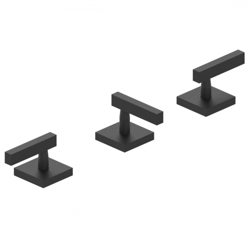 Griferia de bidet Hidromet Block Lever black 3407