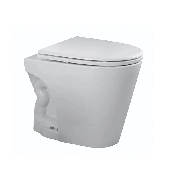 Inodoro corto Ferrum marina s/tapa blanco MAR-IN-004-BL