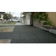Piso Adoquinado de cemento Lanik 40x40 rect chico negro 1301