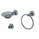 Accesorios de baño Hidromet Kit Triumph 3 pzas cr 8988