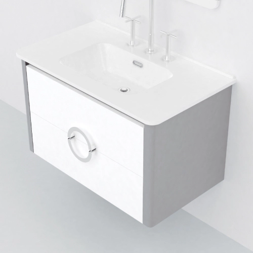 CONJUNTO MUEBLE CON MESADA CAMPI CIRCLE 80