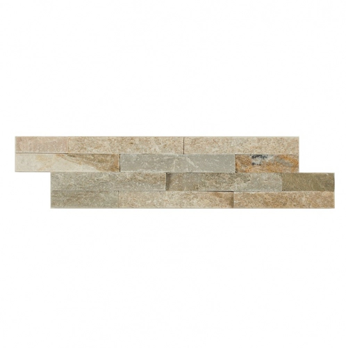 Revestimiento Misiones 10x40 Izmir Chiaro Panel De Piedra