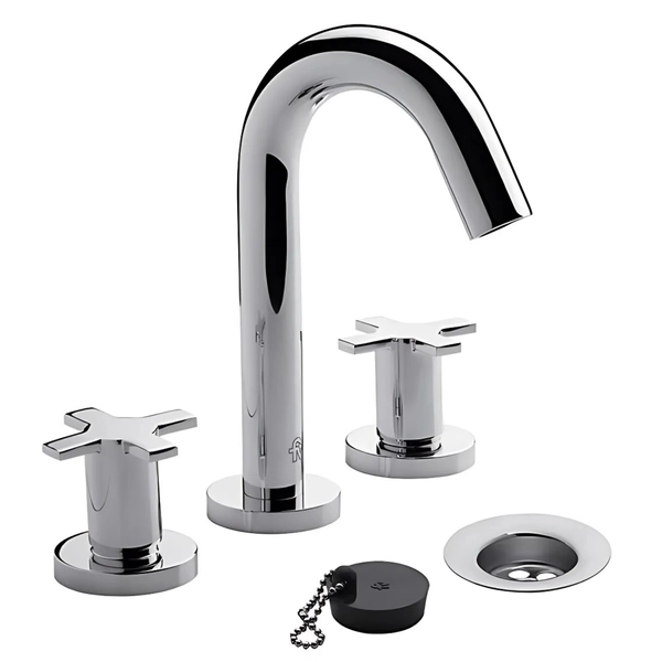 Grifería de lavatorio FV alerce pico largo 0207/D7-CR