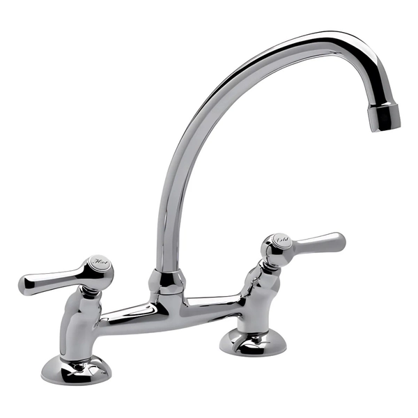 Grifería de cocina FV margot lever pico movil 0416/62L-CR