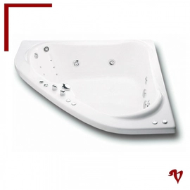 Bañera Versailles Cuore solo casco 150x150 bco