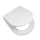 Tapa de inodoro Ferrum murano asiento blanco MUR-TP-005-BL