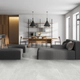 Porcelanato Alberdi 80x80 imola gris nat rect 1°