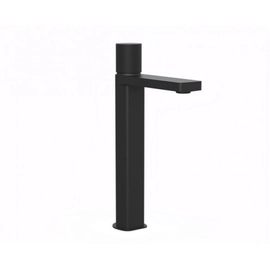 Griferia de lavatorio Monocomando Alto Hidromet Texture cromo 9815NEGR