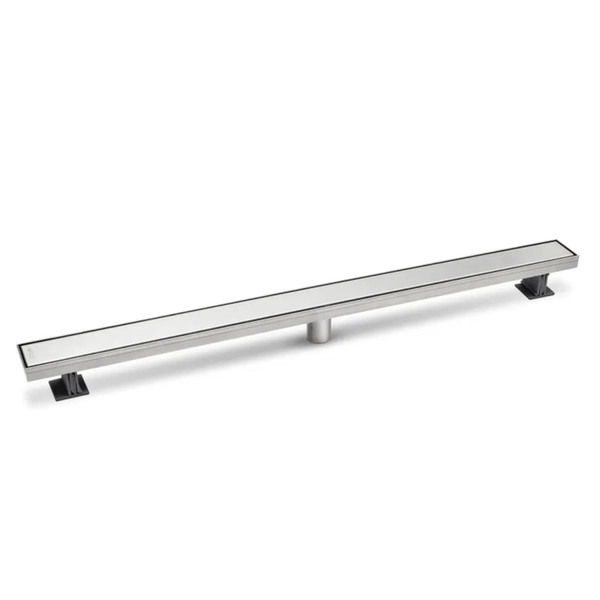 Desagüe Aqua Atrim lineal 2 en 1 cromo mate/ceramic 90cm DA900T02