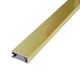 Listello aluminio 8x20mm Atrim Luxor oro brillante1480