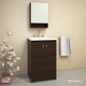 Vanitory Con mesada 3ag Schneider Eco 50cm Wengue