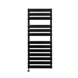 Toallero Radiarte Firenze Agua 1200x450 Negro TFI1200450N