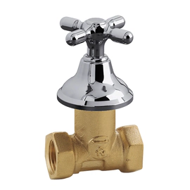 Llave de paso FV 13 mm complementos con volante 0479/B2P-13-CR