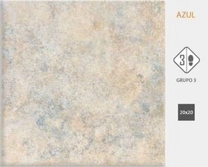 Cerámica Cortines 20x20 Lacar Azul 1º Calidad