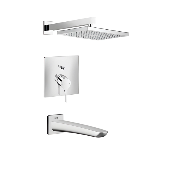 Griferia ducha Roca c/transf Iconica cromo A5D123AC0L