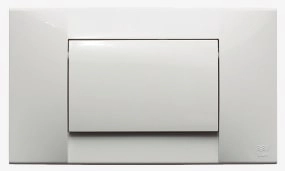 Accesorio de baño Tapa tecla p/dep Embutir univ bca 84010