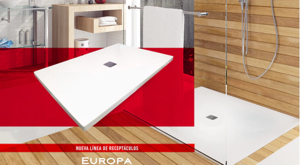 Receptaculo de ducha Shawer L.Europa bco