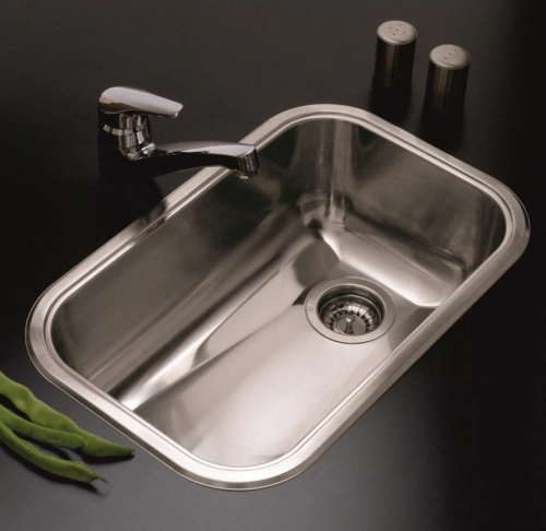 Bacha de cocina simple Johnson c/antirreb ZN52/18ACR