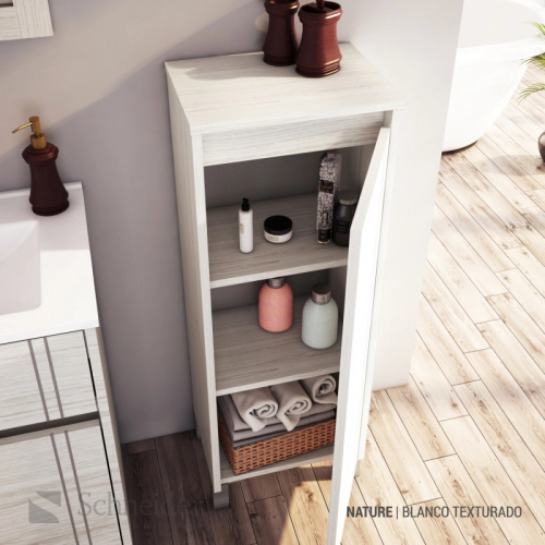 Armario Schneider Nature 40cm Blanco Texturado