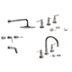 Griferia Baño Fv City Lavatorio Bidet Ducha + &